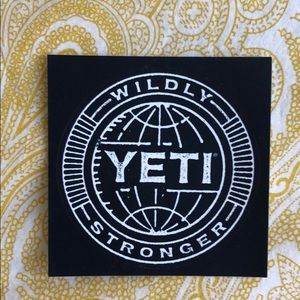 Yeti Circle Sticker
